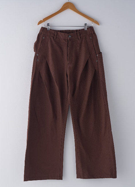 Contour Pleated Trouser