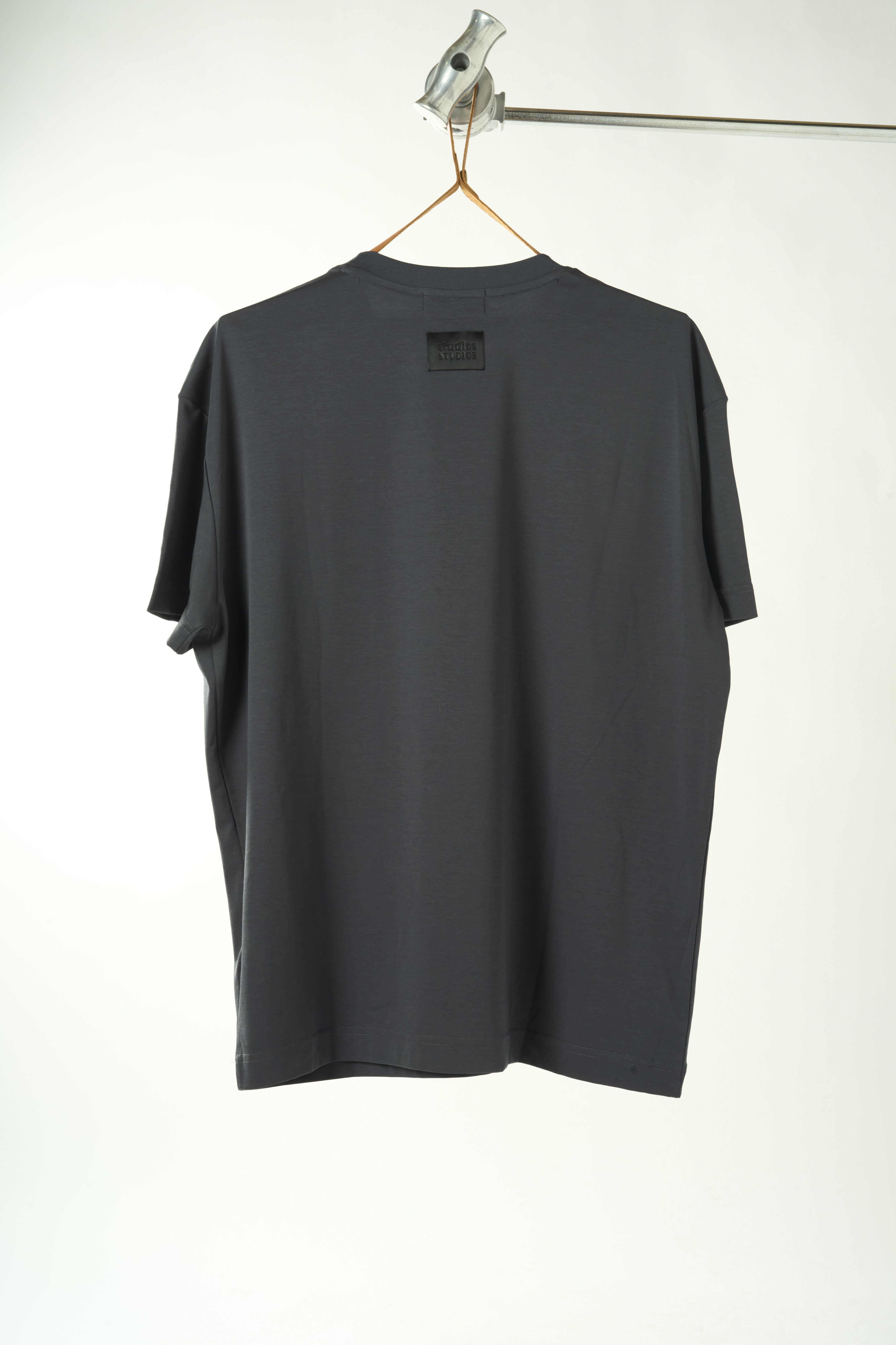 Charcoal Plain Tee