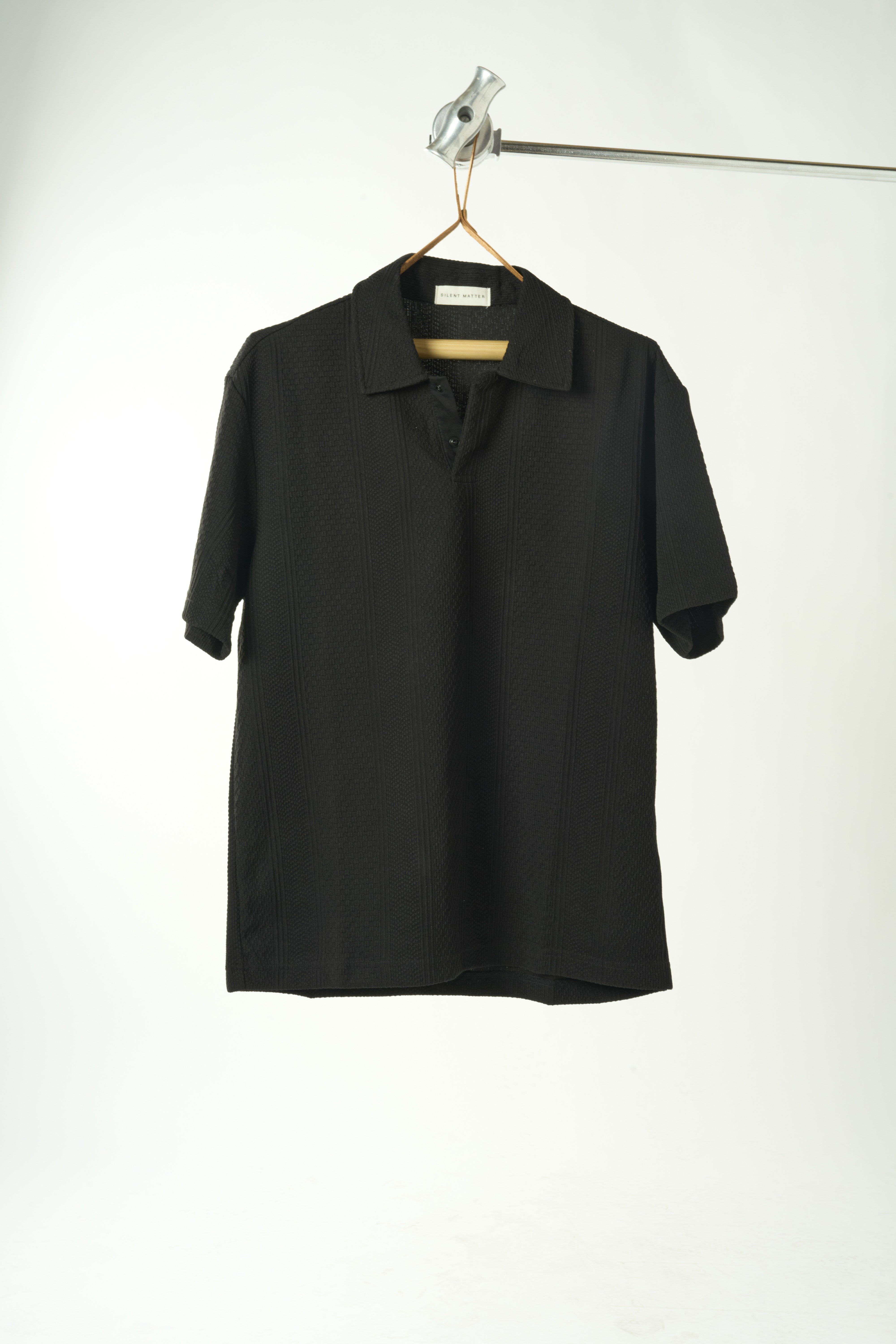Etched Black Polo