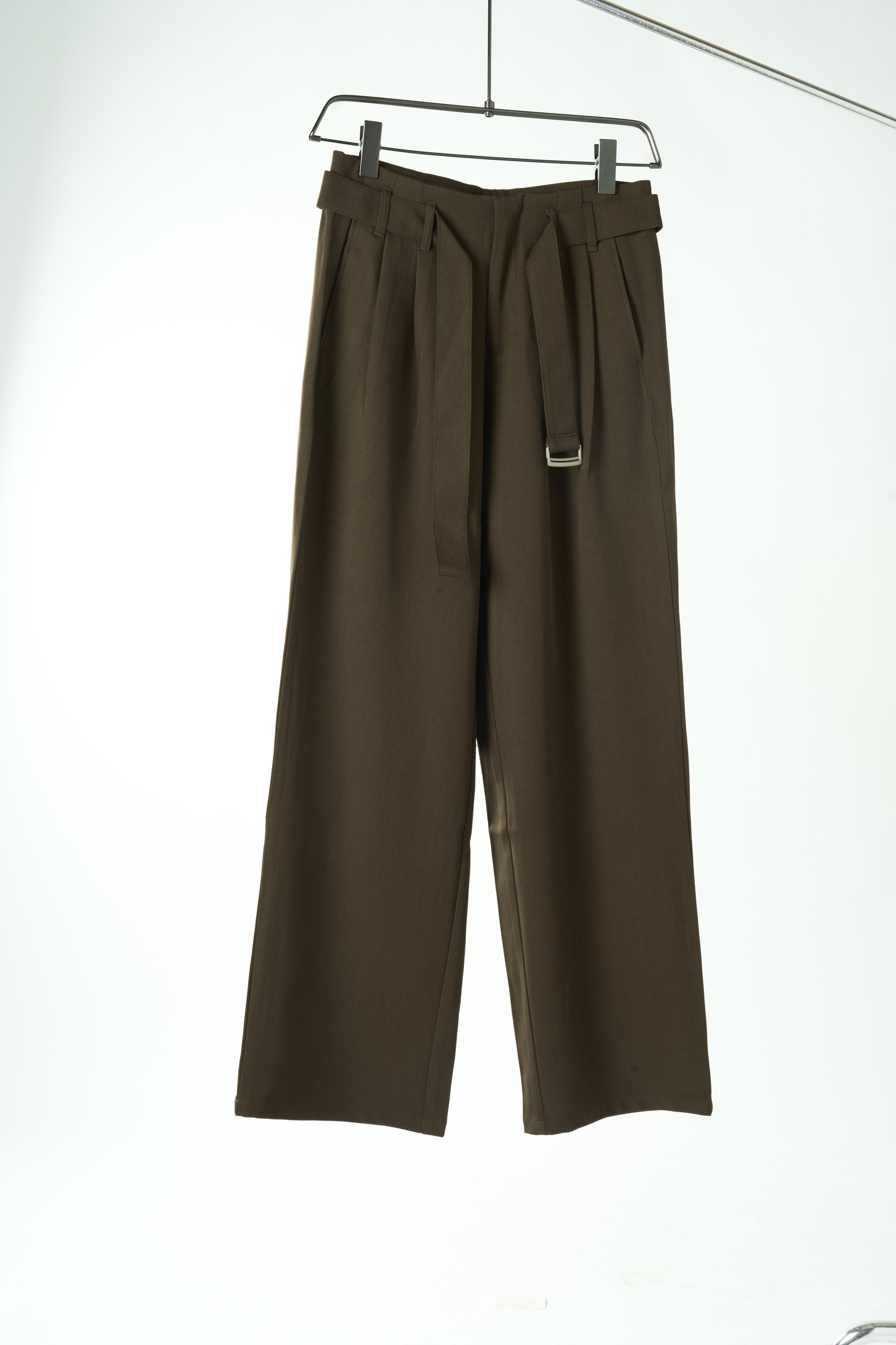 Mocha Belted Trouser